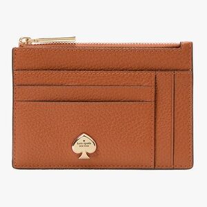 NWT | Kate Spade | Kayla Large Slim Card Holder in Warm Ginger